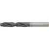 Twist drill whistle notch Solid carbide diameter 3.7 mm length 66 mm cutting direction right point angle 140° coating- nanoFIRE with cooling channel , DIN 6537L